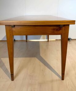 Large Neoclassical Expandable Dining Table - Side Profile - Styylish