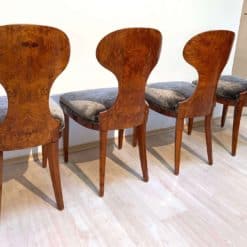 Set of four Biedermeier Ballon Chairs - Backwards - Styylish