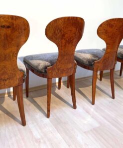 Set of four Biedermeier Ballon Chairs - Backwards - Styylish