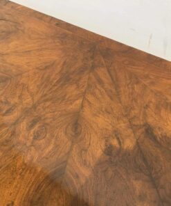 Biedermeier Demi-Lune Console Table - Walnut Detail - Styylish