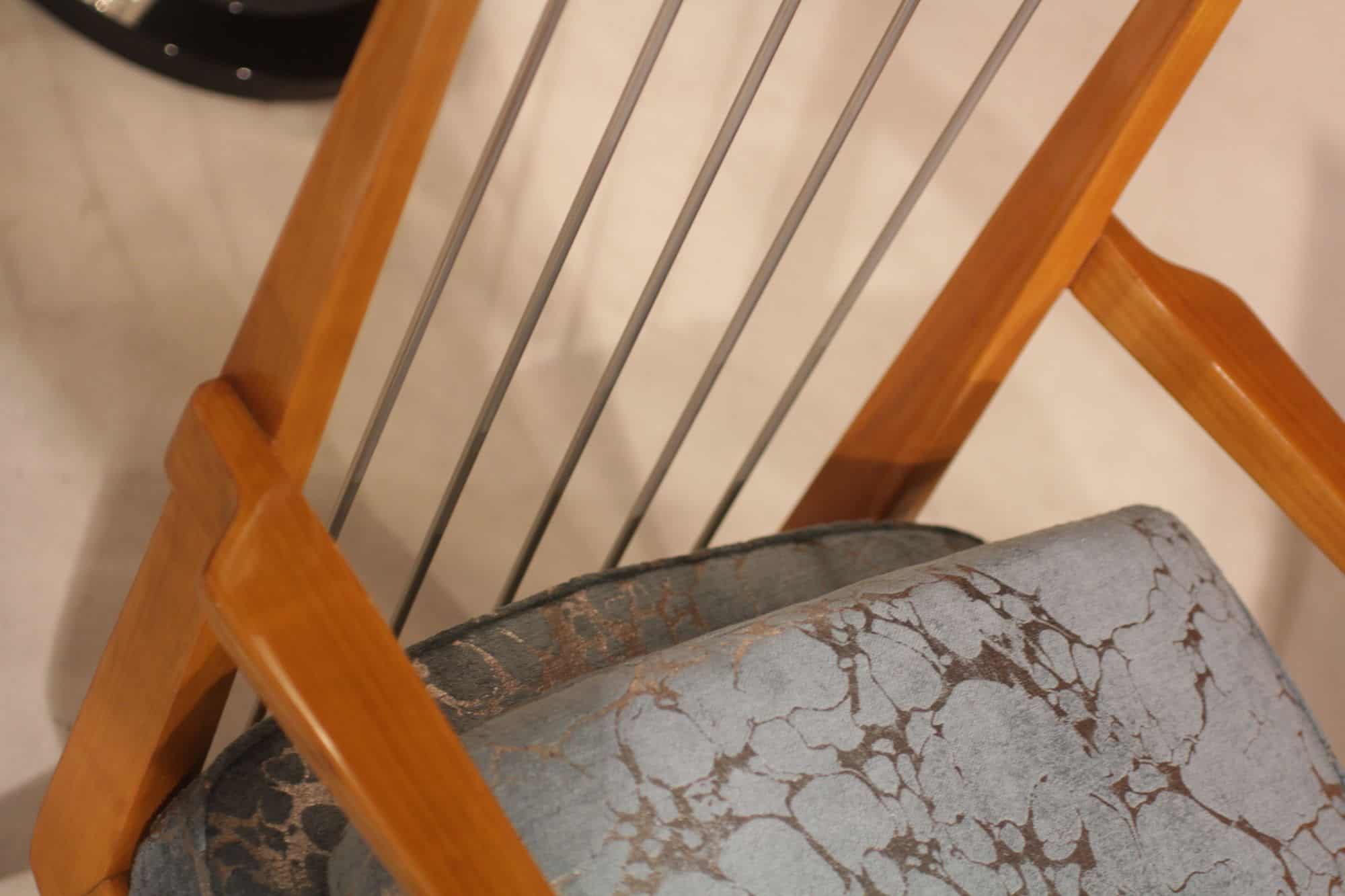 Pair of Mid Century Armchairs - Frame Detail - Styylish
