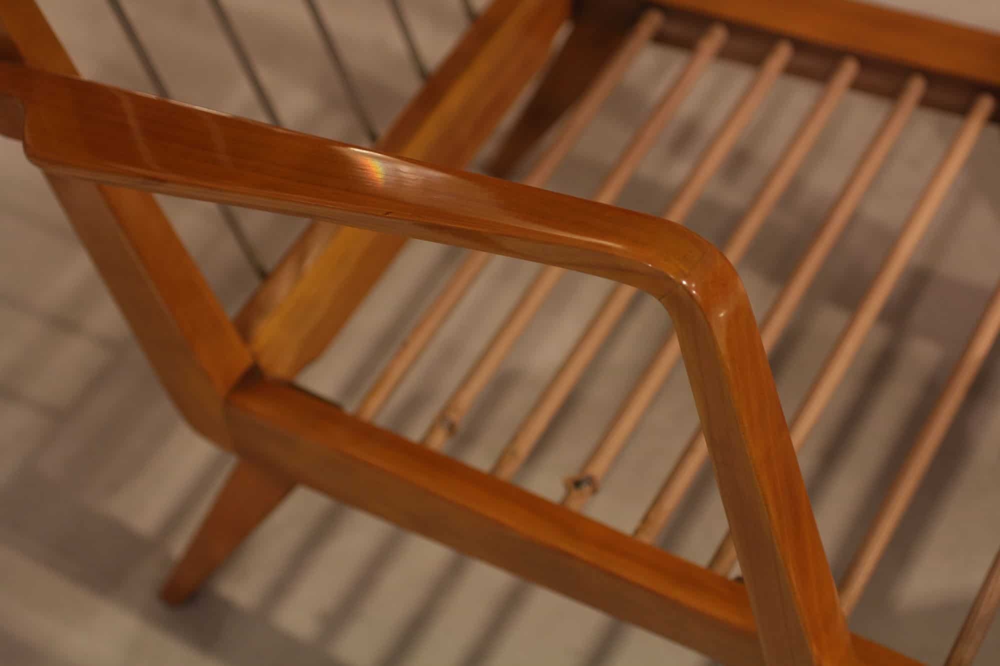 Pair of Mid Century Armchairs - Frame without Cushion - Styylish