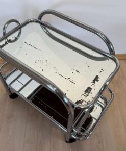 Art Deco Bar Cart- view of the tray- Styylish