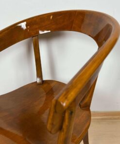 Bauhaus Armchair by Rockhausen- wood detail- Styylish