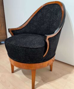 Biedermeier Swivel Chair- lateral view- Styylish
