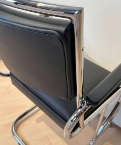 Bauhaus Cantilever Armchair - Chrome Plated Frame from Back - Styylish