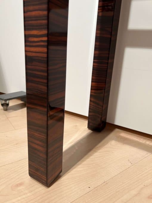 Art Deco Cabinet - Macassar and Ebony Veneer Legs - Styylish