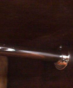 Two-Doored Art Deco Armoire - Inside Rod Detail - Styylish