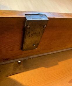 Empire Commode with Caryatids - Lock Detail - Styylish