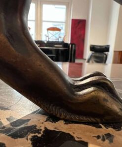 Art Deco Panther Sculpture - Feet Detail - Styylish