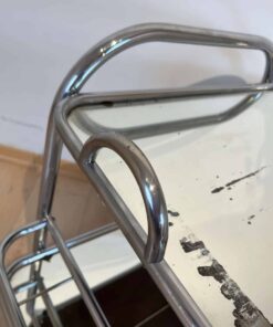 Art Deco Bar Cart- metal detail- Styylish