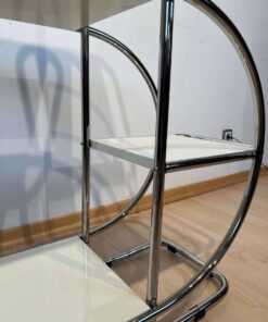 Steel Bauhaus Etagere - Curved Frame Detail - Styylish
