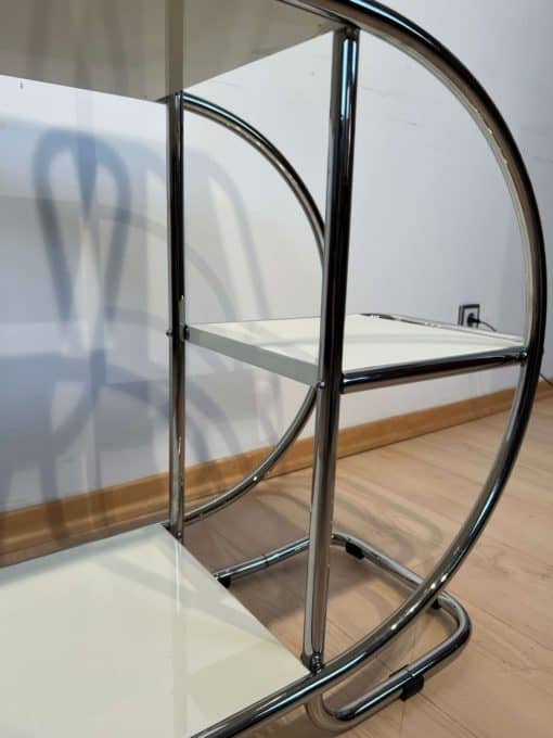 Steel Bauhaus Etagere - Curved Frame Detail - Styylish