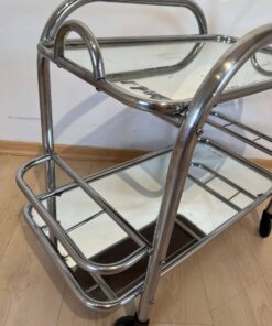 Art Deco Bar Cart- detail of trays- Styylish