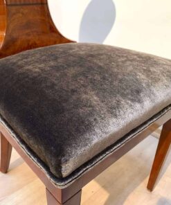 Set of four Biedermeier Ballon Chairs - Cushion Detail - Styylish