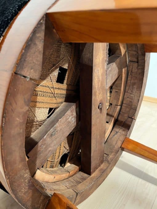 Biedermeier Swivel Chair- detail of underside- Styylish