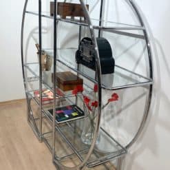 Bauhaus Style Shelving Unit - Full with Props from Angle - Styylish