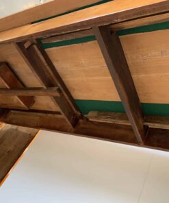 Large Neoclassical Expandable Dining Table - Bottom View - Styylish