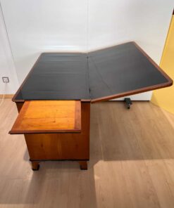 Biedermeier Sideboard - Side View with Open Top and Plate - Styylish