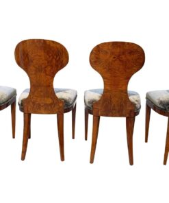 Set of four Biedermeier Ballon Chairs - Back View - Styylish
