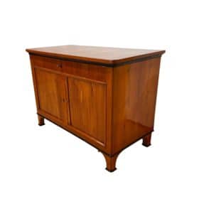 Biedermeier Sideboard with Fold Up Top, Cherry Veneer, Germany circa 1830