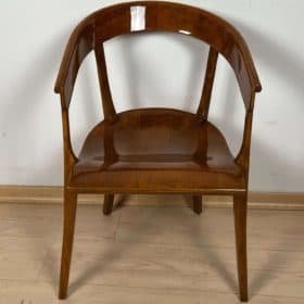 Bauhaus Armchair by Rockhausen, Polished Wood, Germany circa 1930