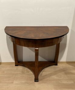Biedermeier Demi-Lune Console Table - Full Profile - Styylish
