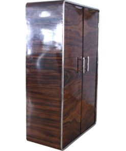 Two-Doored Art Deco Armoire - Side Profile - Styylish
