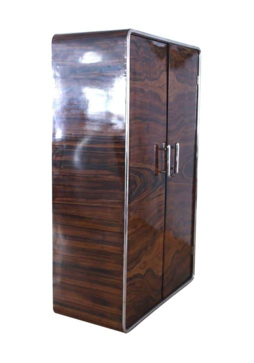 Two-Doored Art Deco Armoire - Side Profile - Styylish