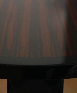 Small Art Deco Table - Macassar Wood Veneer - Styylish