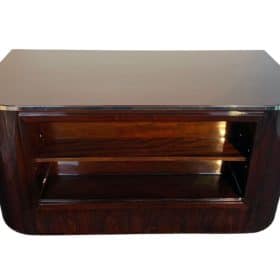 Bauhaus Desk by Erich Diekmann, Rosewood Veneer, Restored, Germany, 1920s