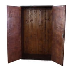 Two-Doored Art Deco Armoire - Doors Open - Styylish