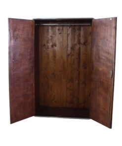 Two-Doored Art Deco Armoire - Doors Open - Styylish
