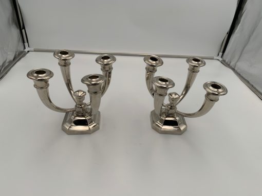 Art Deco Candlestick Holders - Side by Side - Styylish