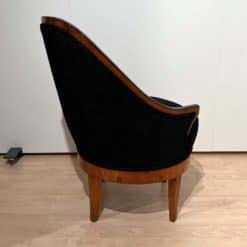 Biedermeier Swivel Chair- back left side view- Styylish