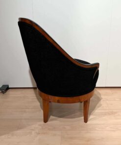 Biedermeier Swivel Chair- back left side view- Styylish