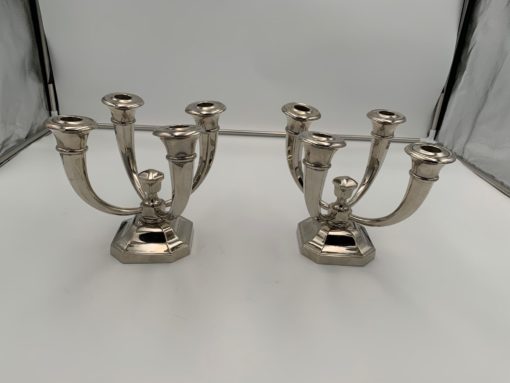 Art Deco Candlestick Holders - Full Profile - Styylish