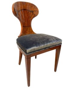 Set of four Biedermeier Ballon Chairs - Angled - Styylish