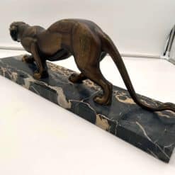 Art Deco Panther Sculpture - Back Profile - Styylish