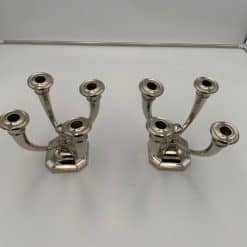 Art Deco Candlestick Holders - Top Profile - Styylish