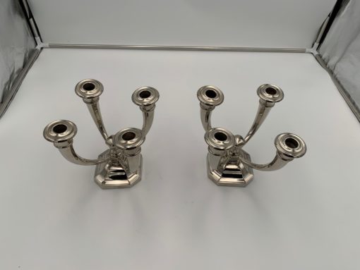 Art Deco Candlestick Holders - Top Profile - Styylish