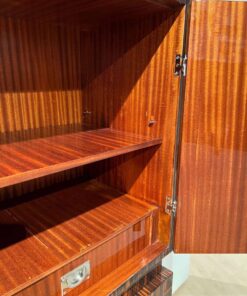 Art Deco Cabinet - Inside Compartment Veneer Detail - Styylish
