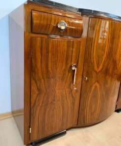 Walnut Art Deco Sideboard - Walnut Veneer - Styylish