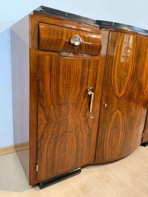 Walnut Art Deco Sideboard - Walnut Veneer - Styylish