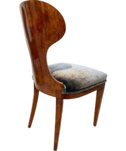 Set of four Biedermeier Ballon Chairs - Angled from the Back - Styylish