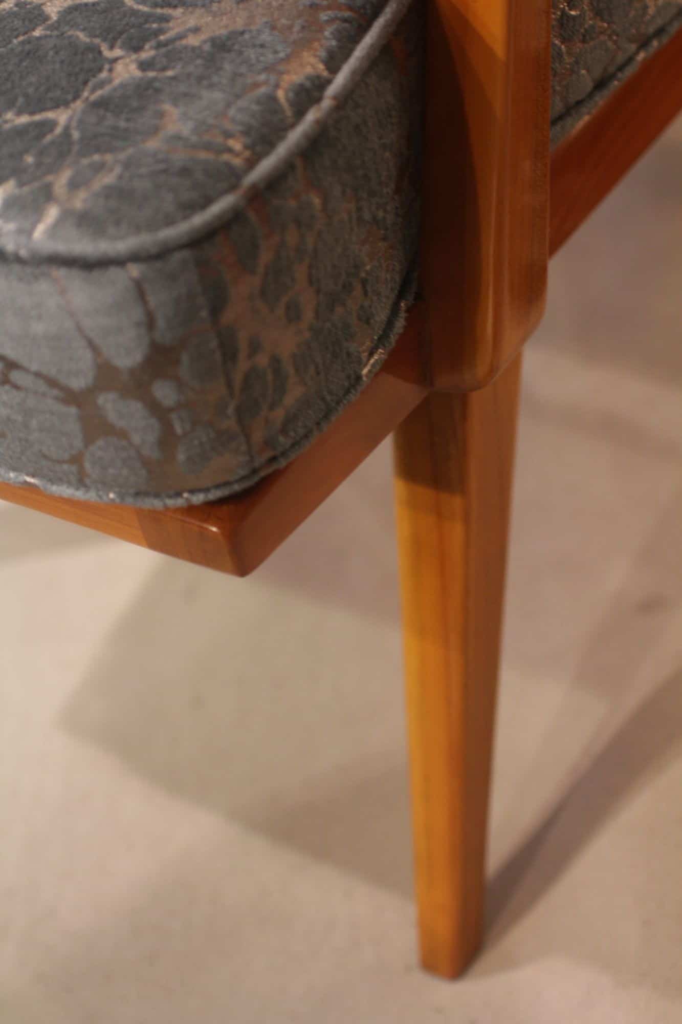 Pair of Mid Century Armchairs - Corner Detail - Styylish