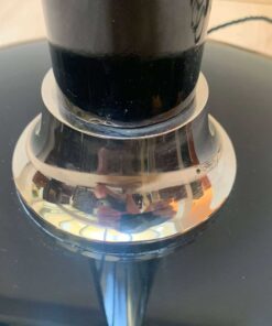 Floor Lamp- view of nickel base- Styylish