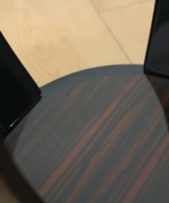 Small Art Deco Table - Base Veneer Detail - Styylish
