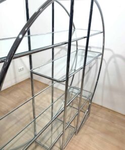 Bauhaus Style Shelving Unit - Steel Frame Detail - Styylish