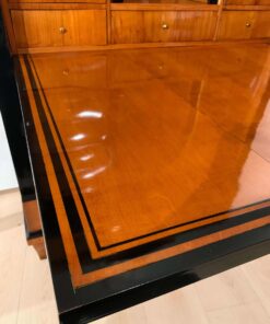 Neoclassical Biedermeier Secretary Desk - Corner of Desk Plate - Styylish